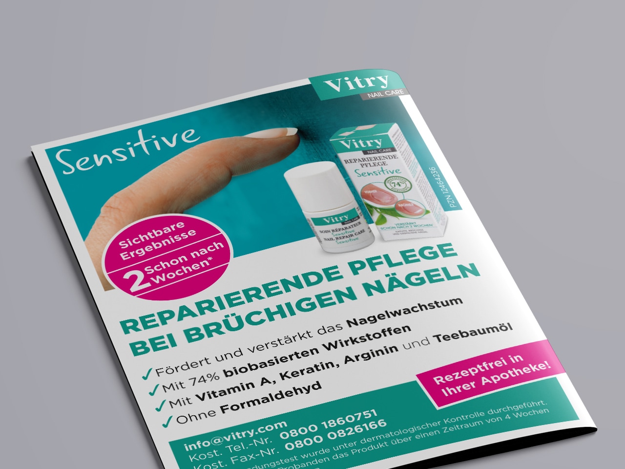 Anzeige Vitry Nail Care